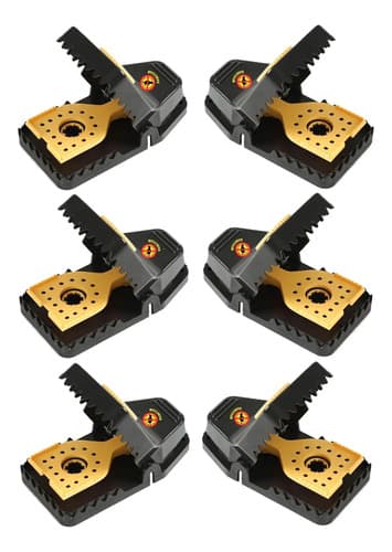 Trampa Para Ratas Grandes Y Ratones Reforzada Exterior X6 miniatura 2