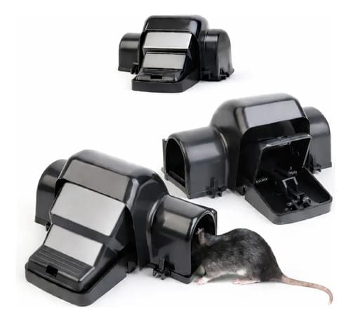 Pack Trampa Para Ratas Y Ratones Doble Entrada Reforzada X3