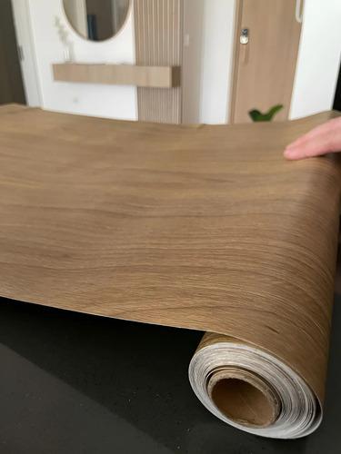 Papel Adhesivo Madera Con Textura Resistente Al Calor 5m miniatura 4
