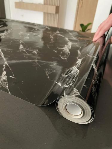 Papel Adhesivo Marmol Impermeable Y Resistente Al Calor 2mts miniatura 11