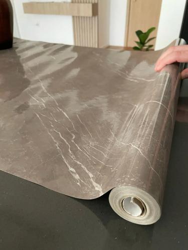 Papel Adhesivo Marmol Impermeable Y Resistente Al Calor 2mts miniatura 27