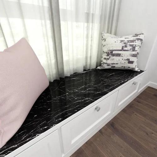 Papel Adhesivo Marmol Impermeable Y Resistente Al Calor 2mts miniatura 4