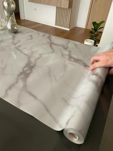 Papel Adhesivo Marmol Impermeable Y Resistente Al Calor 2mts miniatura 31