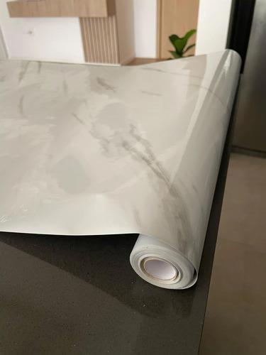 Papel Adhesivo Marmol Impermeable Y Resistente Al Calor 2mts miniatura 35