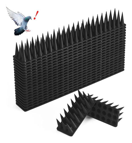 Pinchos Espanta Palomas Ahuyenta Pajaros X12 Ud + Pegamento miniatura 2