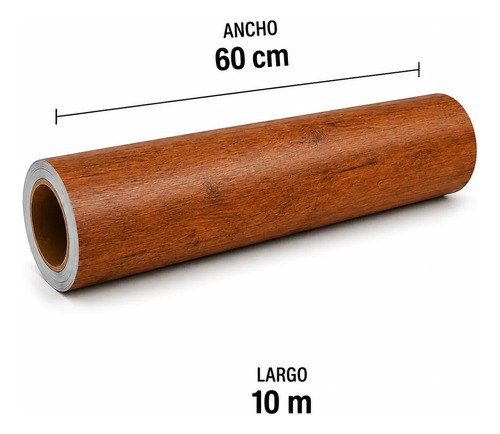 Papel Autoadhesivo Madera 60cm*10m Impermeable Pared Muebles Madera Begonia miniatura 3