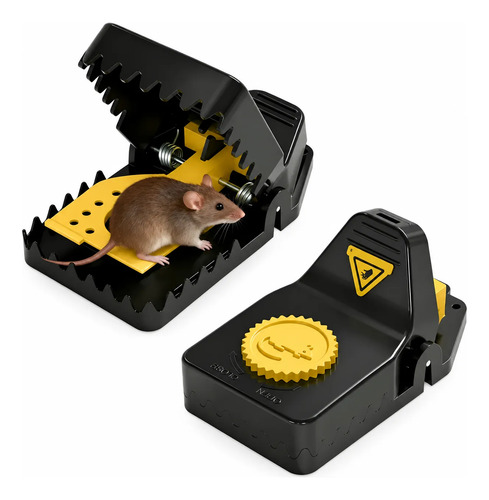 Pack 2 Trampas Ratas Grandes Y Ratones Reforzadas Exterior - imagen 1