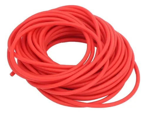 Rollo de goma roja para honda gomera, vista general enrollada