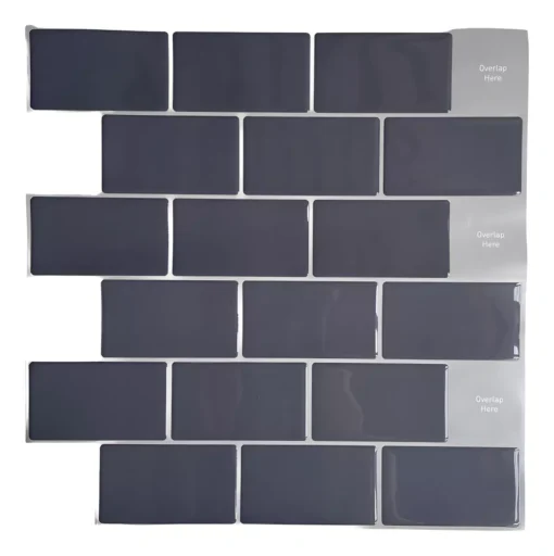 Azulejos Autoadhesivos 3d Subway Cocina Baño 30.5x30.5cm
