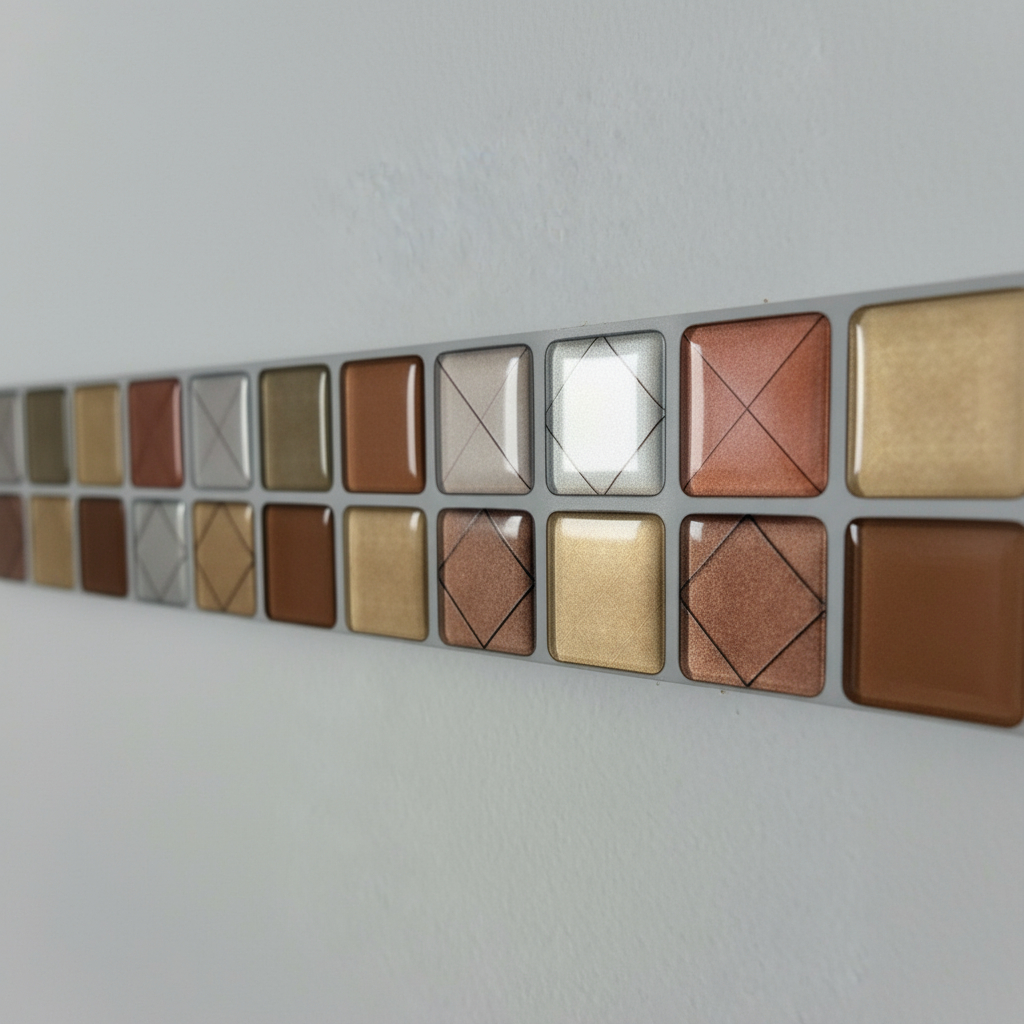 Guarda Para Baño Autoadhesiva 3d Mosaico Cocina Pared 6ud - Imagen 2