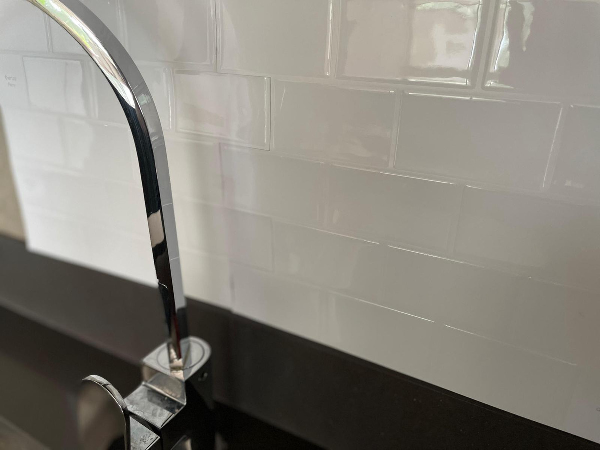 Azulejo Autoadhesivo Subway 3d Para Cocina Baño 30.5x30.5 - Imagen 3