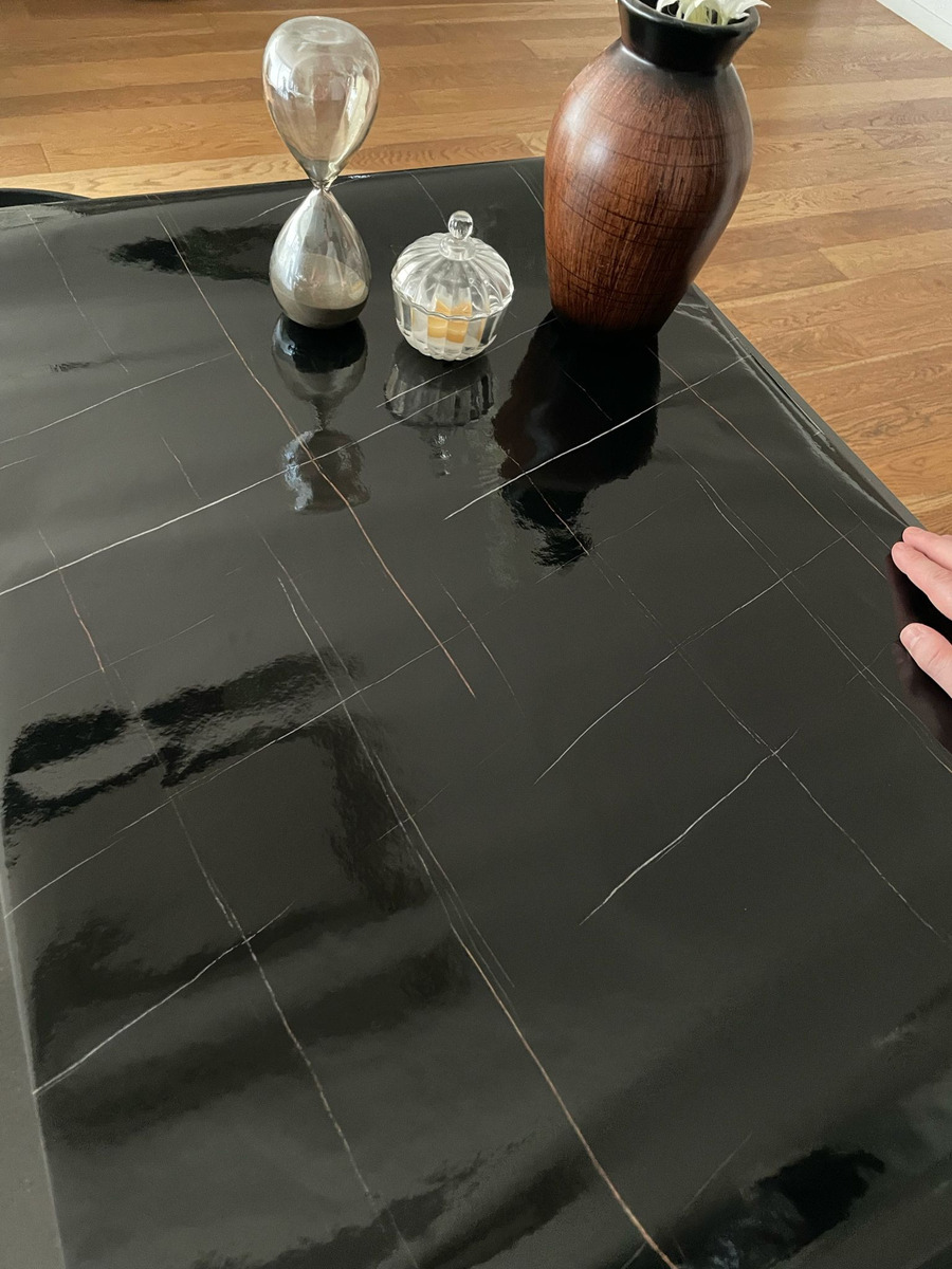 Papel Autoadhesivo Marmol Impermeable Resiste Al Calor 10mts - Imagen 3