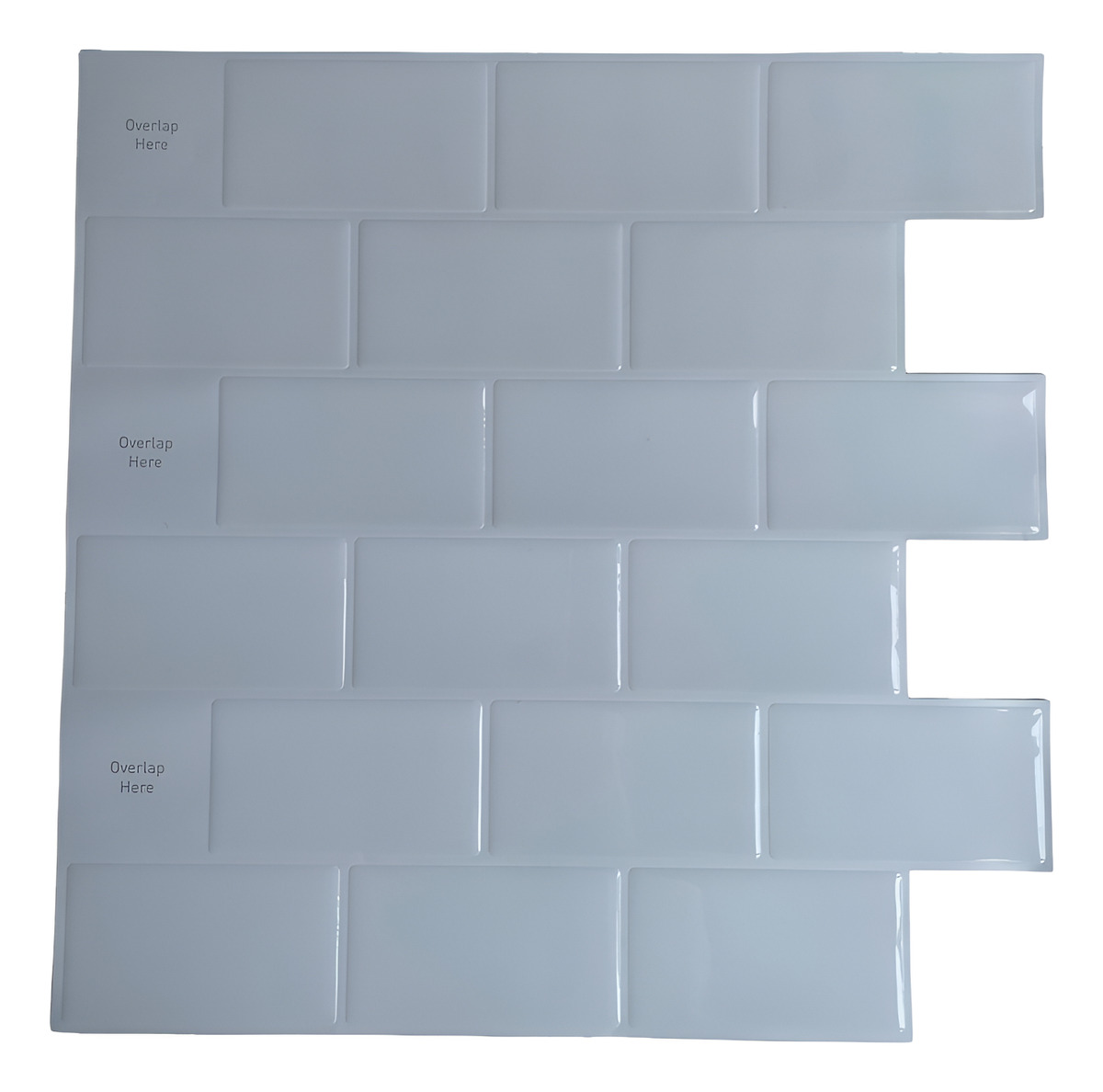 Azulejo Autoadhesivo Subway 3d Para Cocina Baño 30.5x30.5