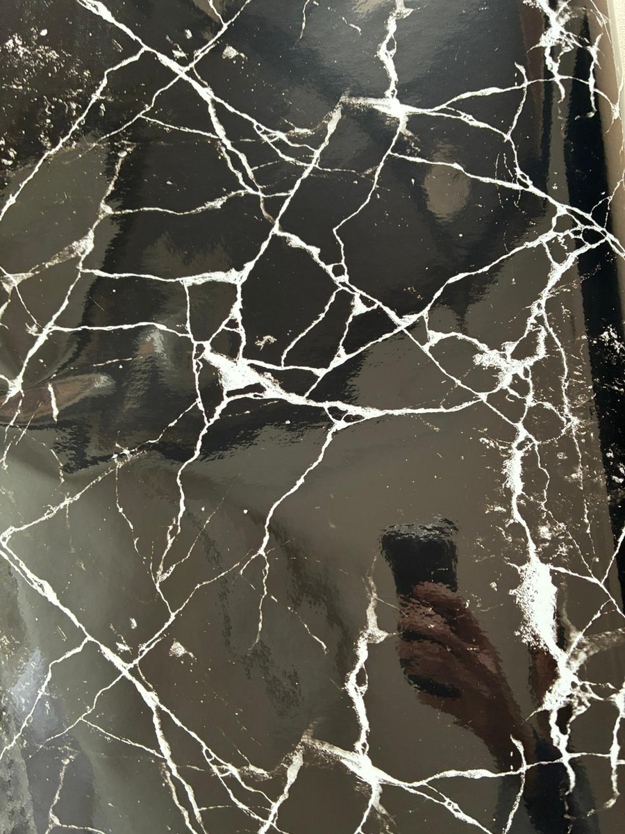 Papel Adhesivo Marmol Impermeable Y Resistente Al Calor 10m - Imagen 3