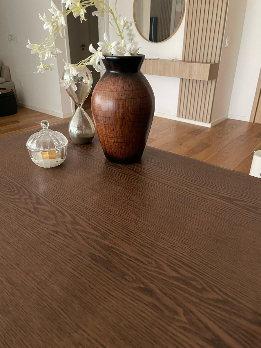 Papel Adhesivo Madera Para Cocina Mesada Resiste Al Calor 5m - Imagen 3