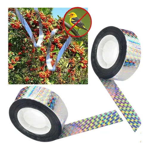 2 Ahuyenta Palomas Pajaros Aves Control De Plagas 2.5x110m